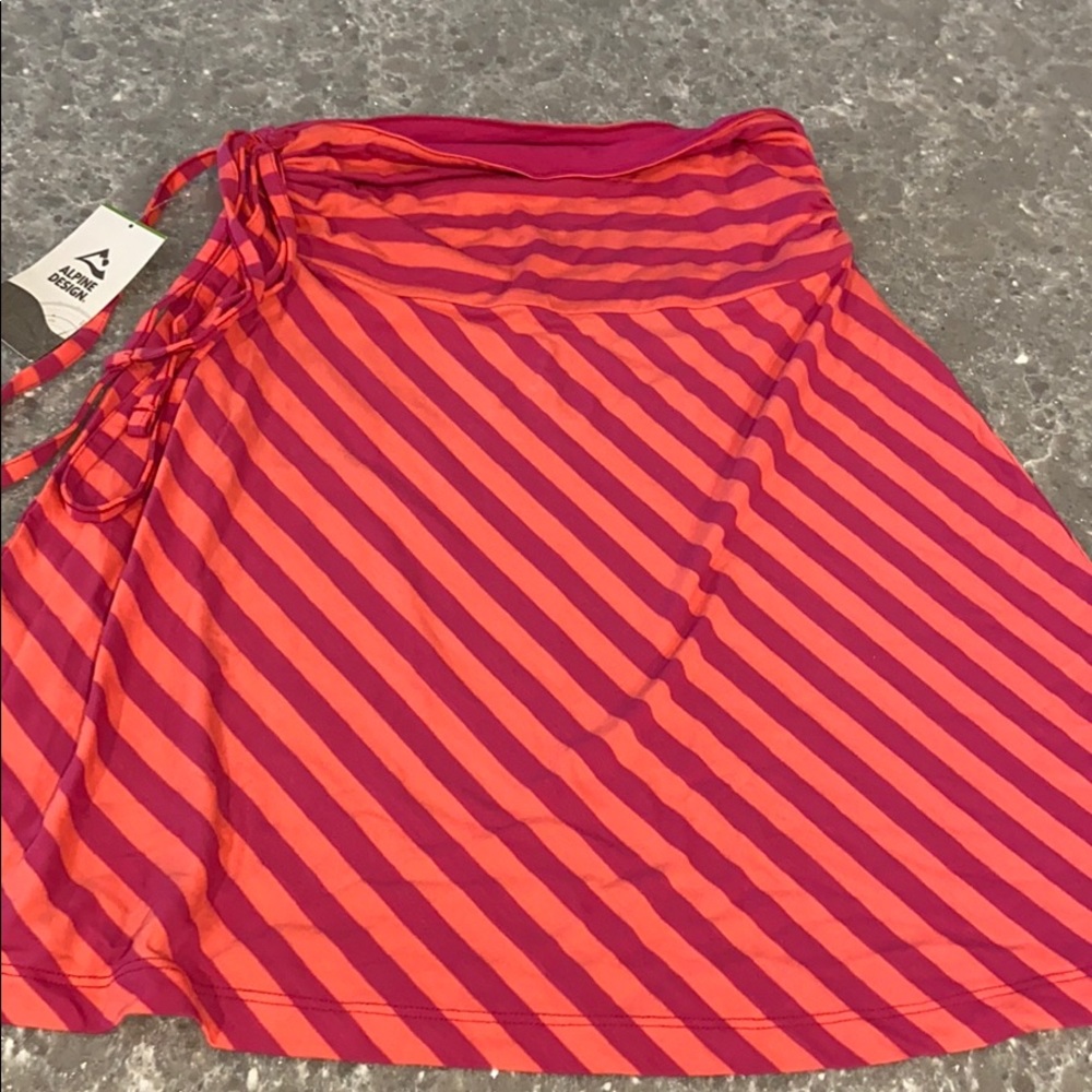 Striped skirt